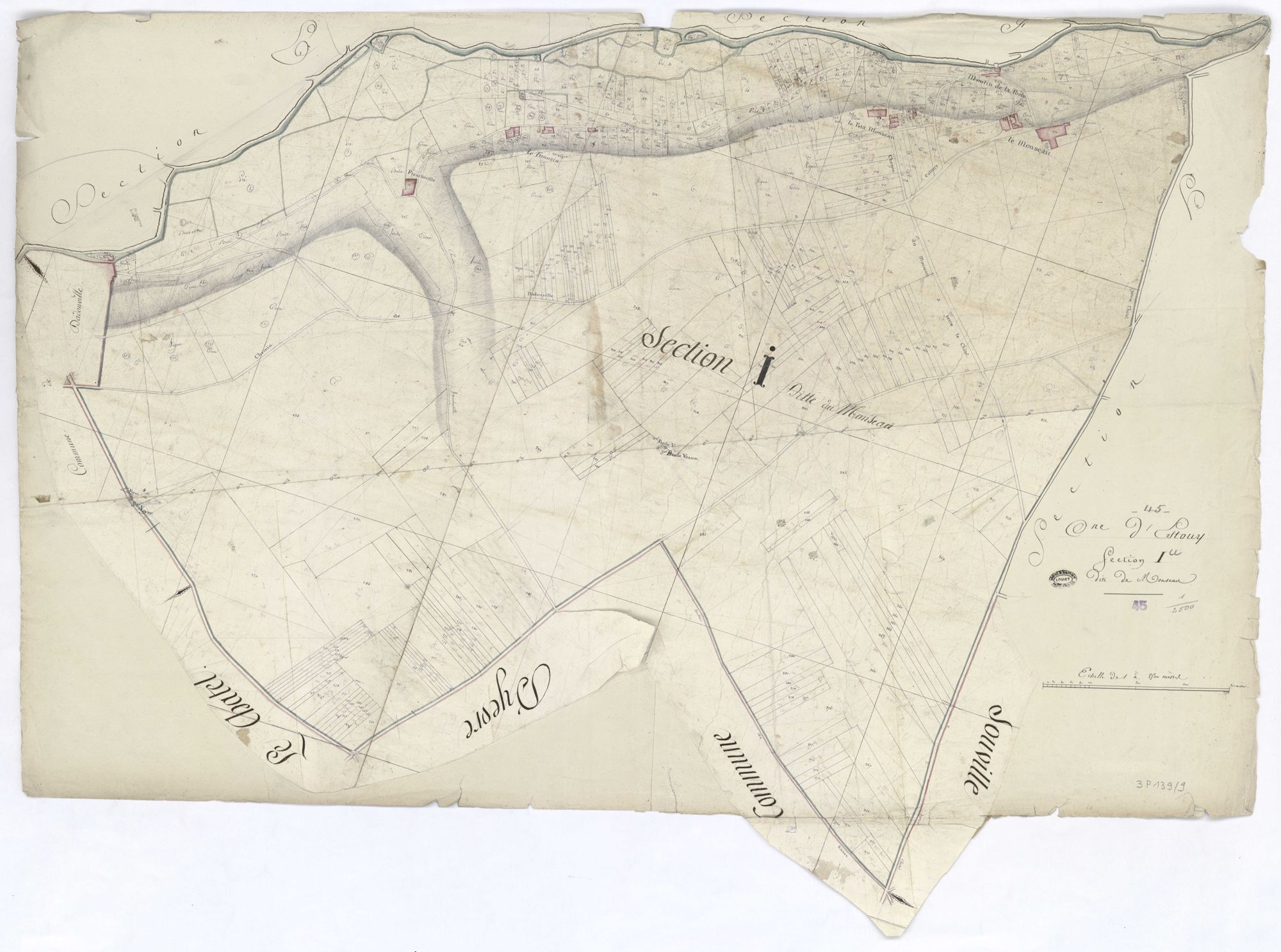 Estouy - Sections