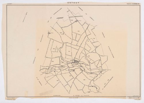 Estouy - Tableau d'assemblage