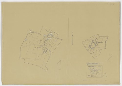 Faverelles - Sections