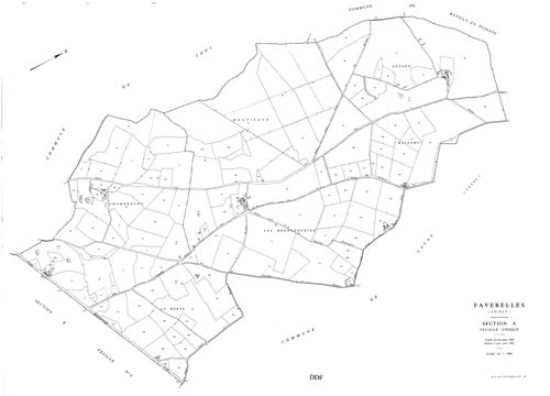 Faverelles - Sections