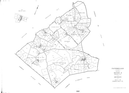 Faverelles - Sections