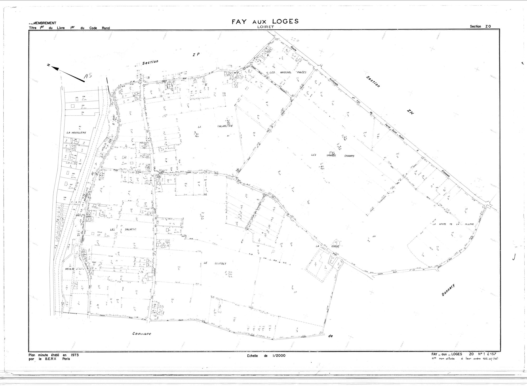 Fay-aux-Loges - Sections