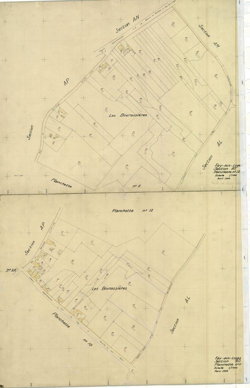 Fay-aux-Loges - Sections