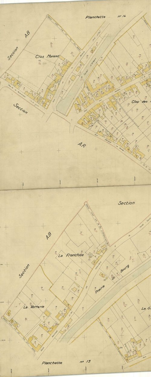 Fay-aux-Loges - Sections