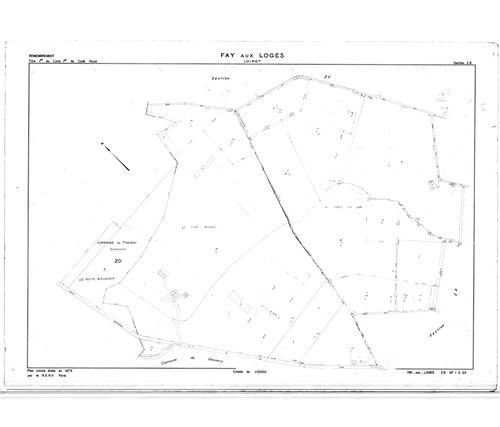 Fay-aux-Loges - Sections