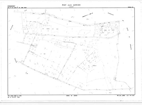 Fay-aux-Loges - Sections
