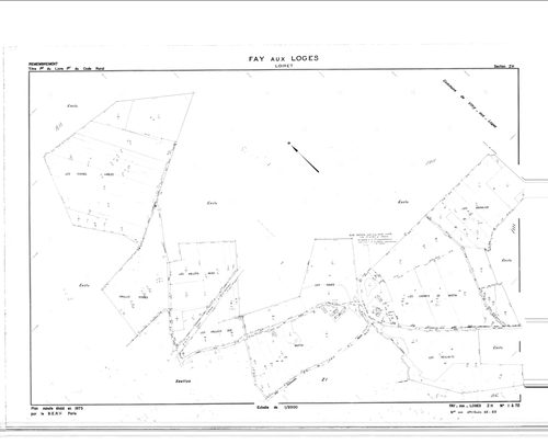 Fay-aux-Loges - Sections