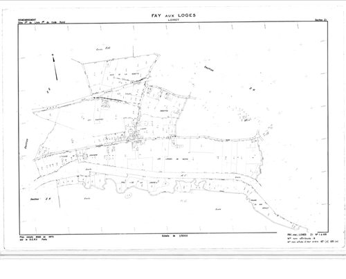 Fay-aux-Loges - Sections