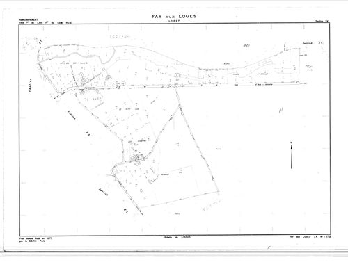 Fay-aux-Loges - Sections