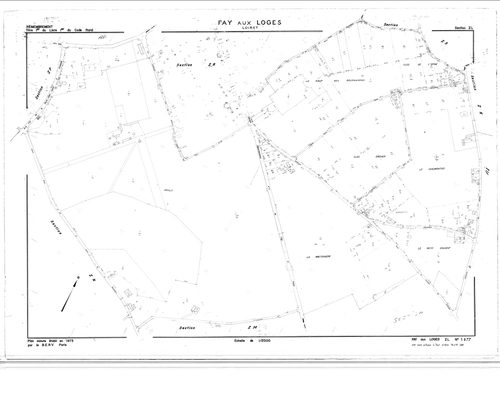Fay-aux-Loges - Sections