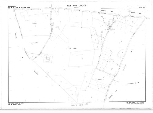 Fay-aux-Loges - Sections
