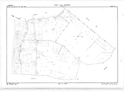 Fay-aux-Loges - Sections