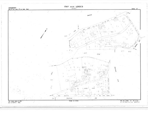 Fay-aux-Loges - Sections
