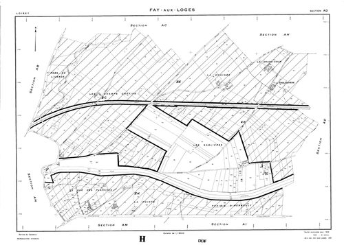 Fay-aux-Loges - Sections