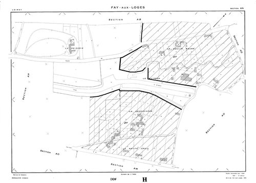 Fay-aux-Loges - Sections