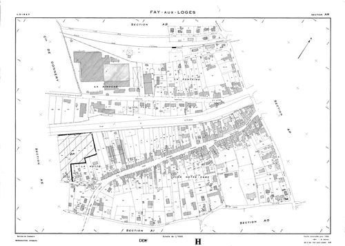 Fay-aux-Loges - Sections