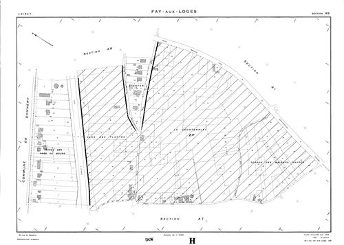 Fay-aux-Loges - Sections