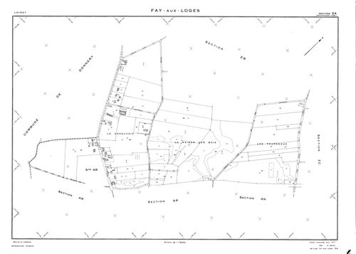 Fay-aux-Loges - Sections