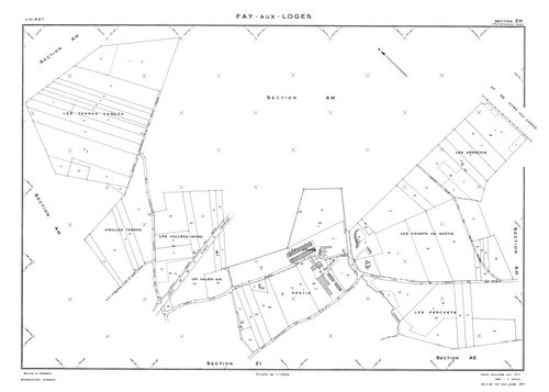 Fay-aux-Loges - Sections