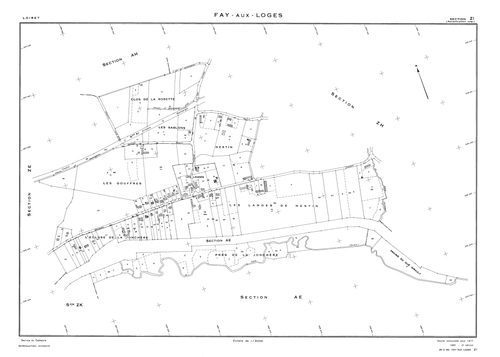 Fay-aux-Loges - Sections