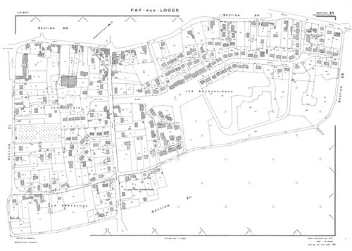 Fay-aux-Loges - Sections