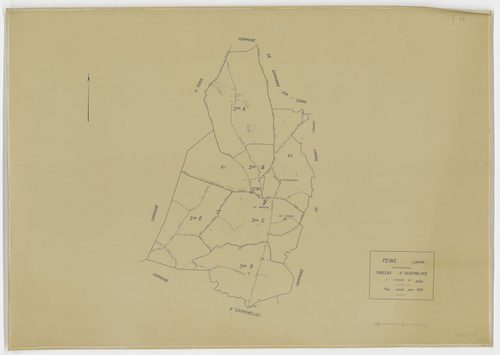 Feins-en-Gâtinais - Tableau d'assemblage