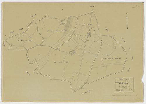 Feins-en-Gâtinais - Sections