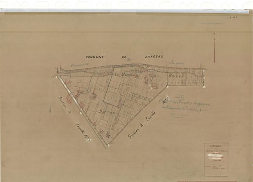 Férolles - Sections