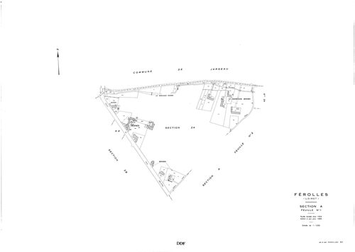 Férolles - Sections