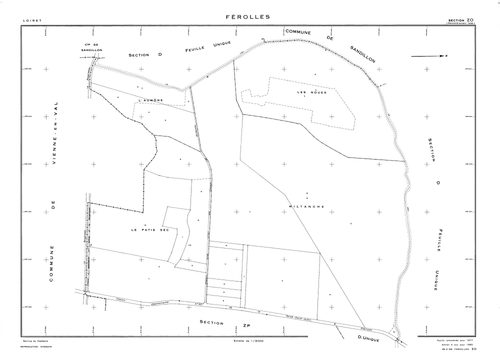 Férolles - Sections