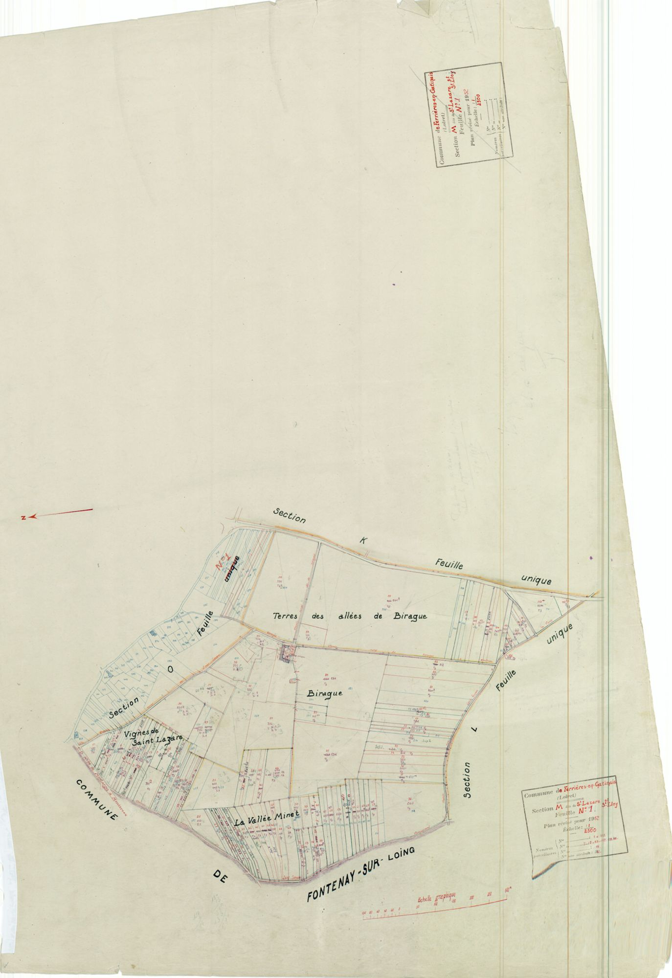 Ferrières-en-Gâtinais - Sections