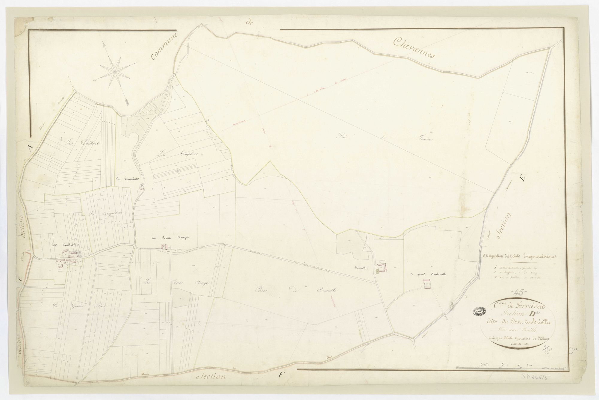Ferrières - Sections