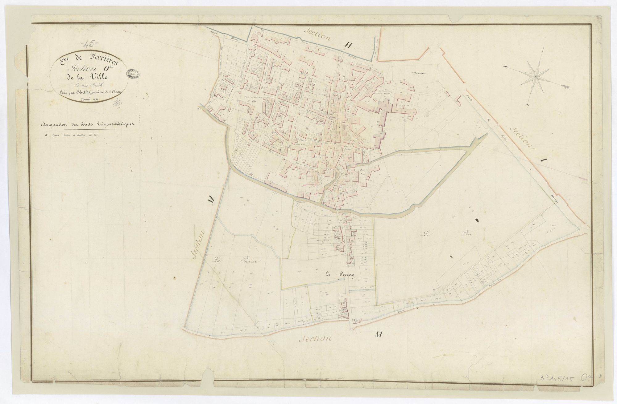 Ferrières - Sections