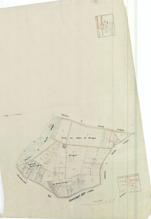 Ferrières-en-Gâtinais - Sections