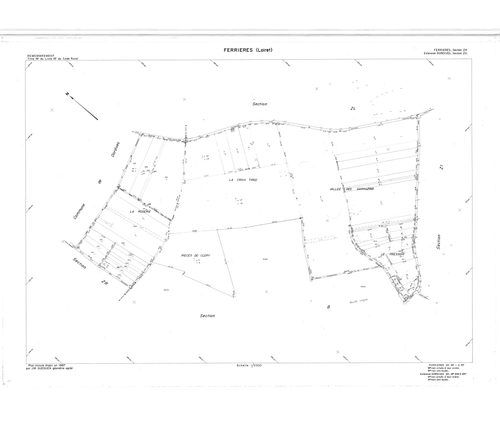 Ferrières-en-Gâtinais - Sections