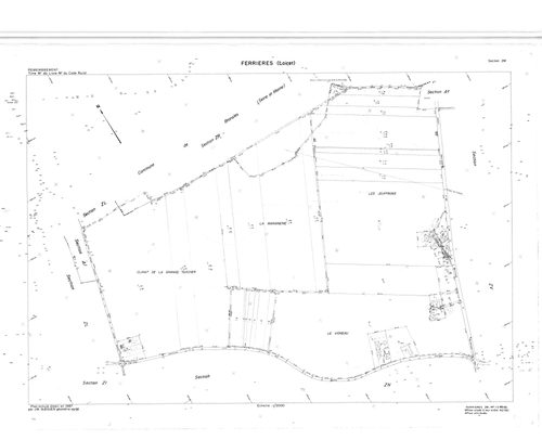 Ferrières-en-Gâtinais - Sections
