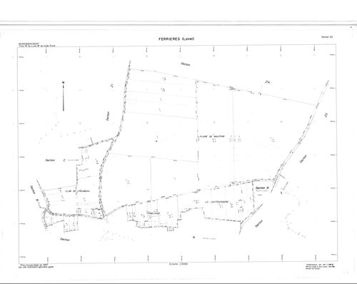 Ferrières-en-Gâtinais - Sections