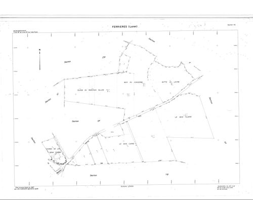 Ferrières-en-Gâtinais - Sections