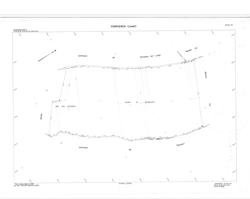 Ferrières-en-Gâtinais - Sections