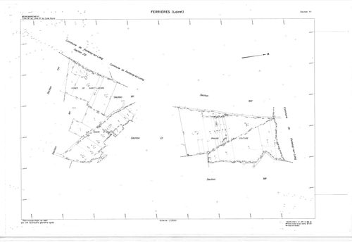 Ferrières-en-Gâtinais - Sections