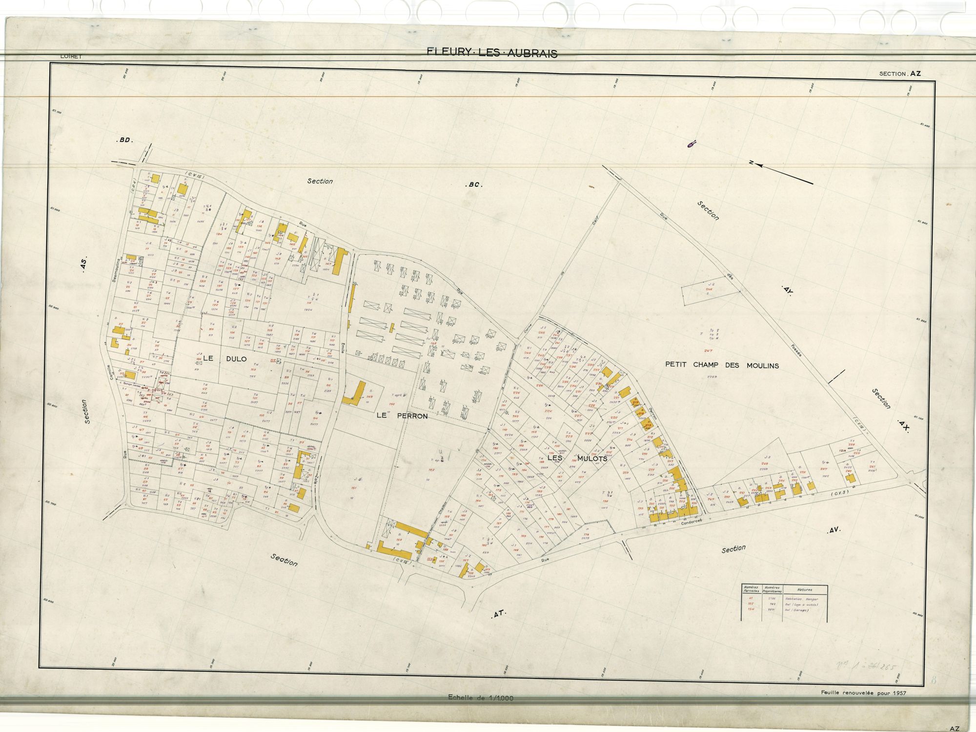 Fleury-les-Aubrais - Sections