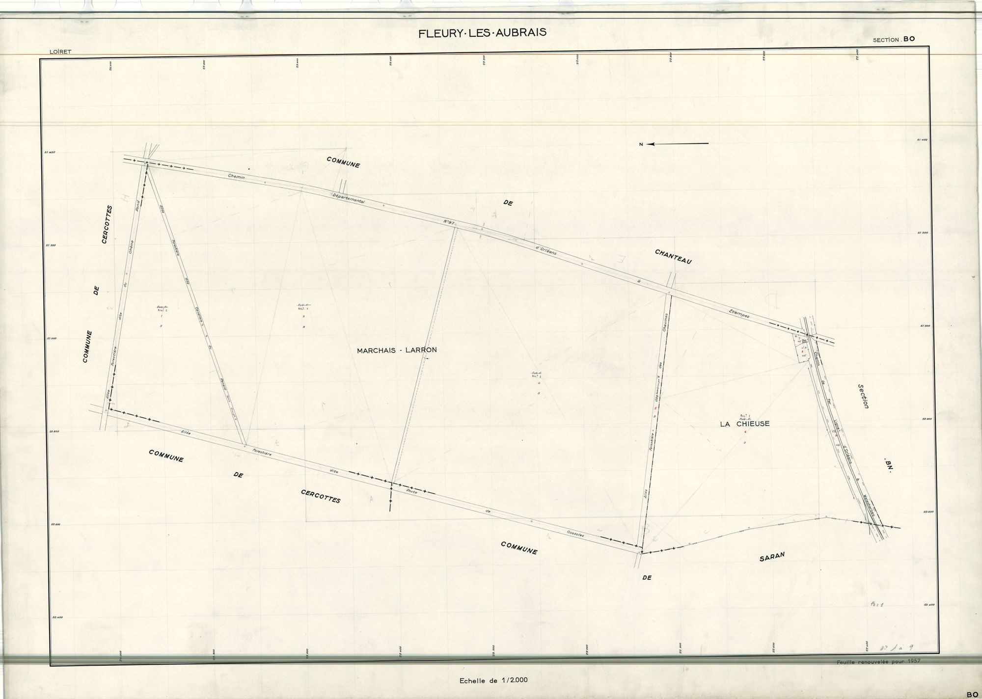 Fleury-les-Aubrais - Sections