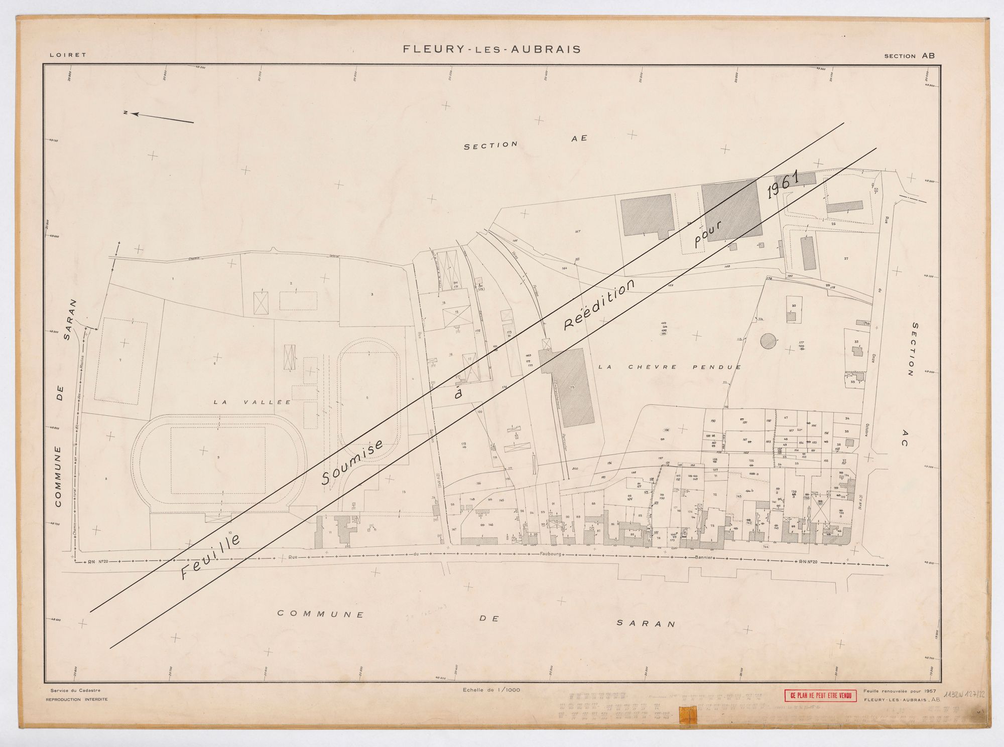 Fleury-les-Aubrais - Sections