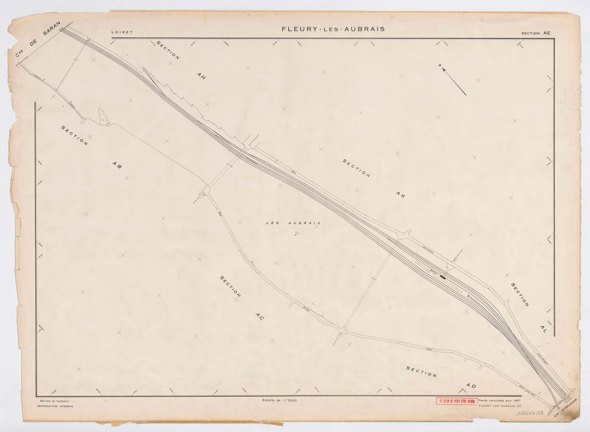 Fleury-les-Aubrais - Sections