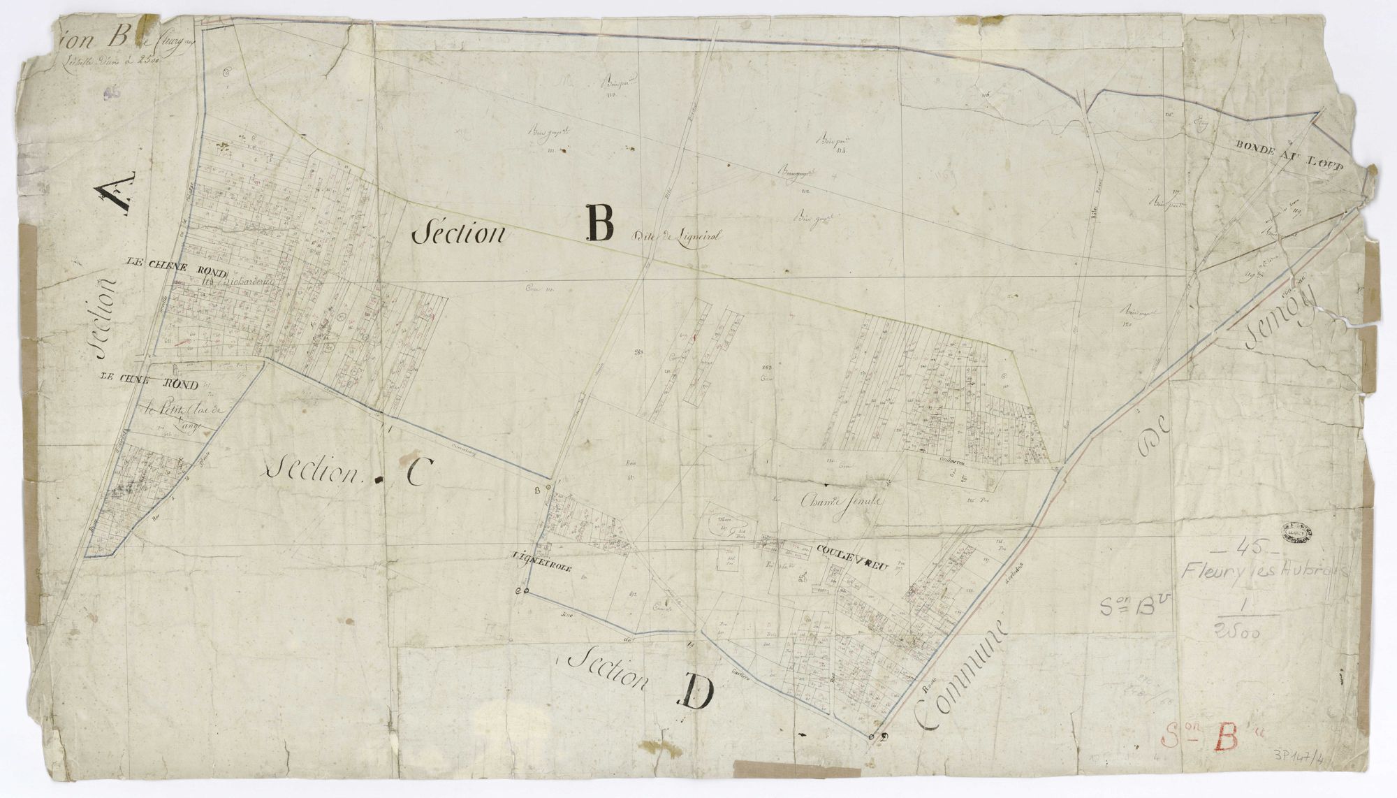 Fleury-les-Aubrais - Sections
