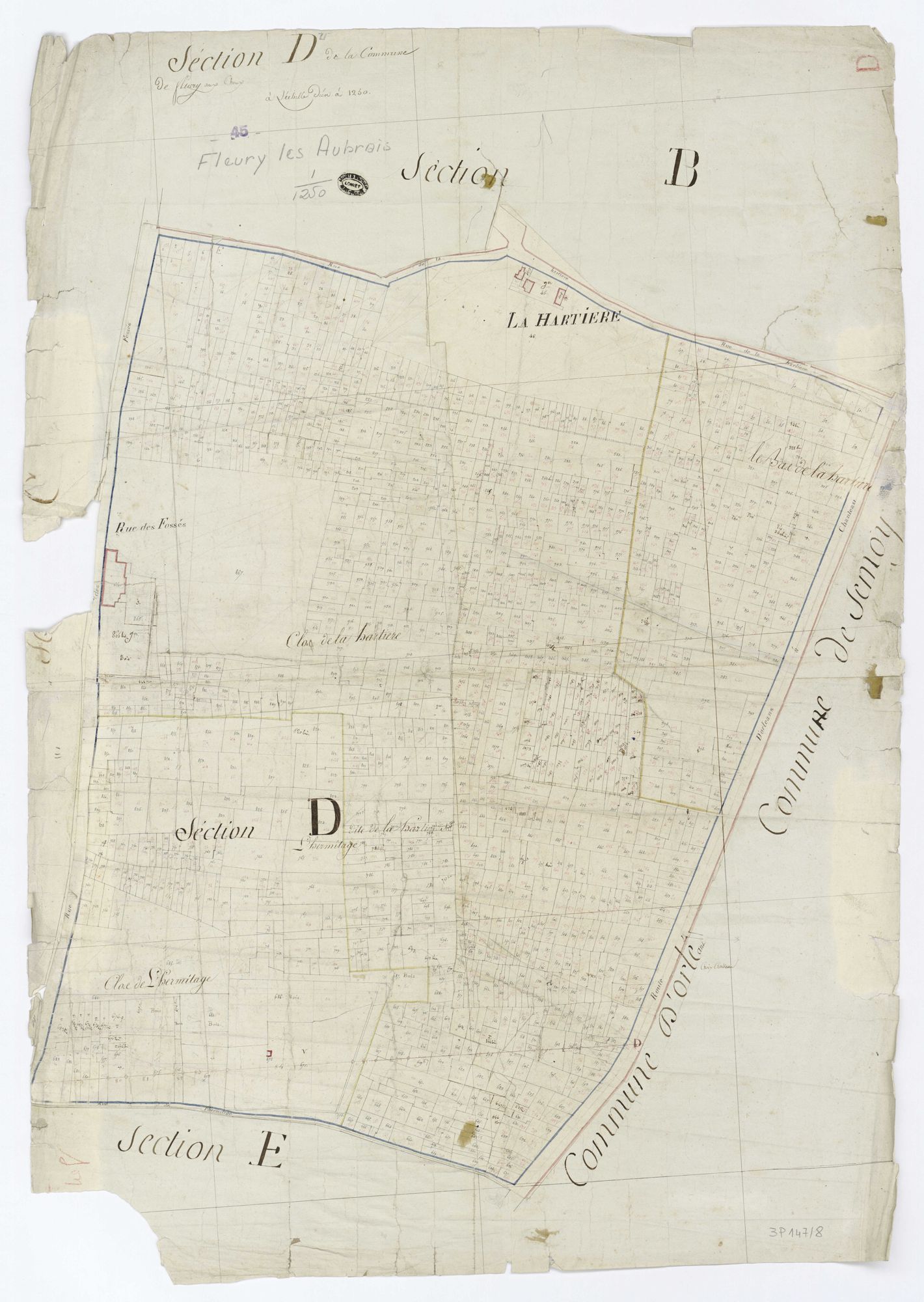Fleury-les-Aubrais - Sections