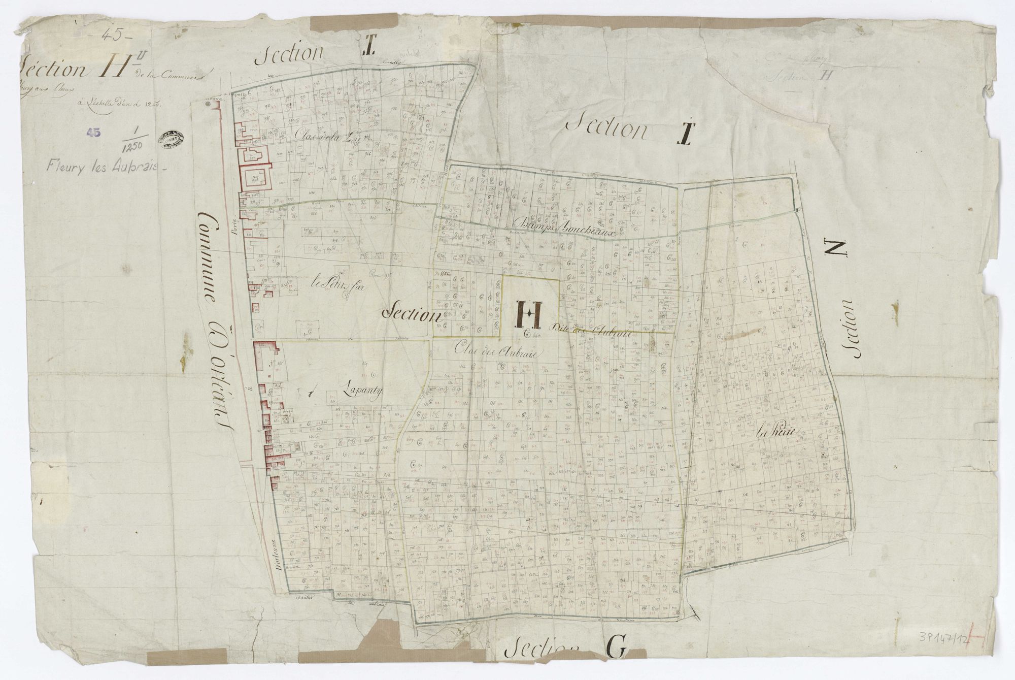 Fleury-les-Aubrais - Sections