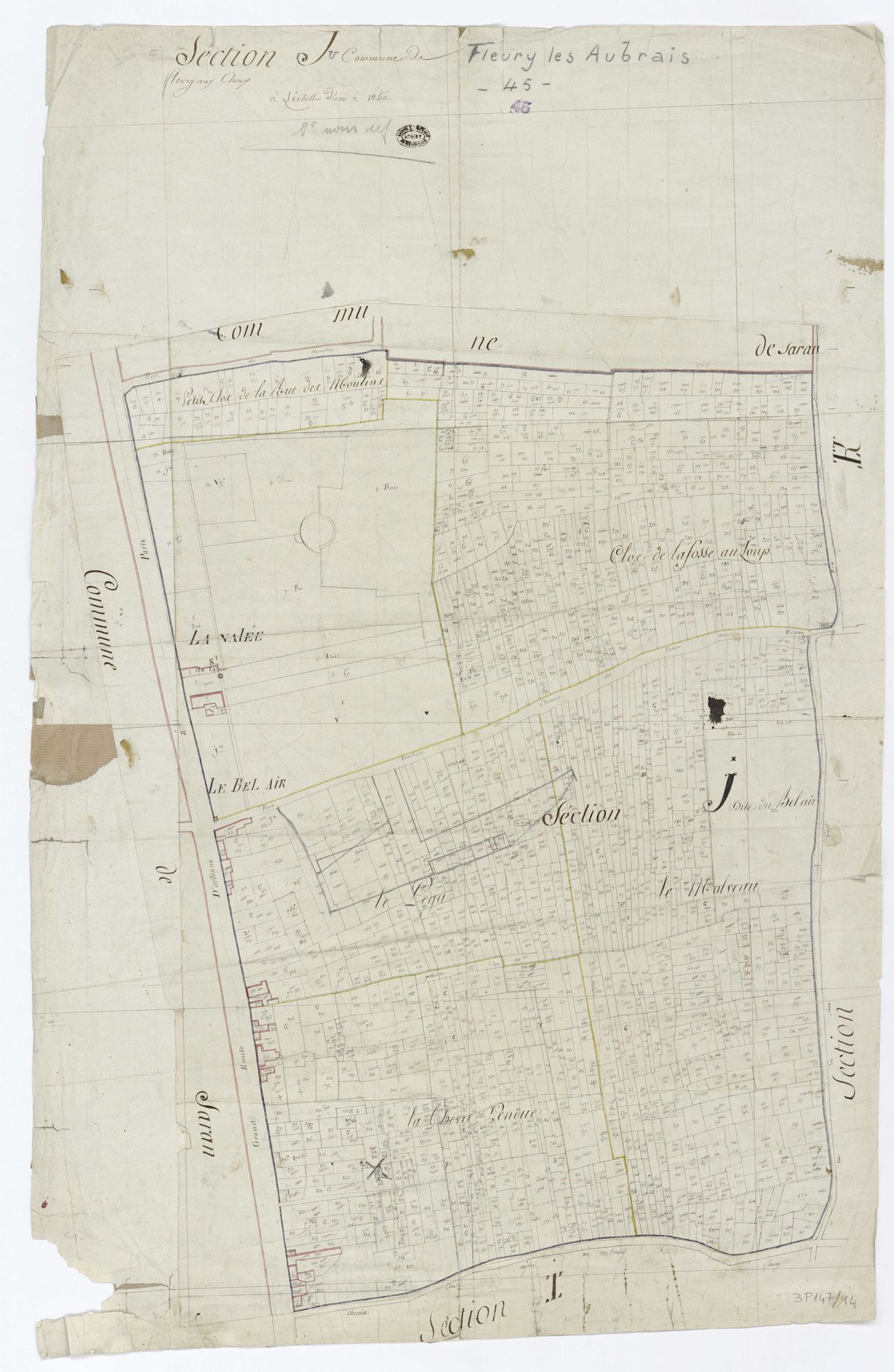 Fleury-les-Aubrais - Sections