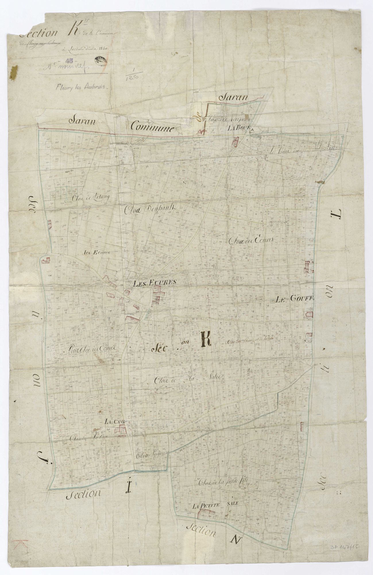 Fleury-les-Aubrais - Sections