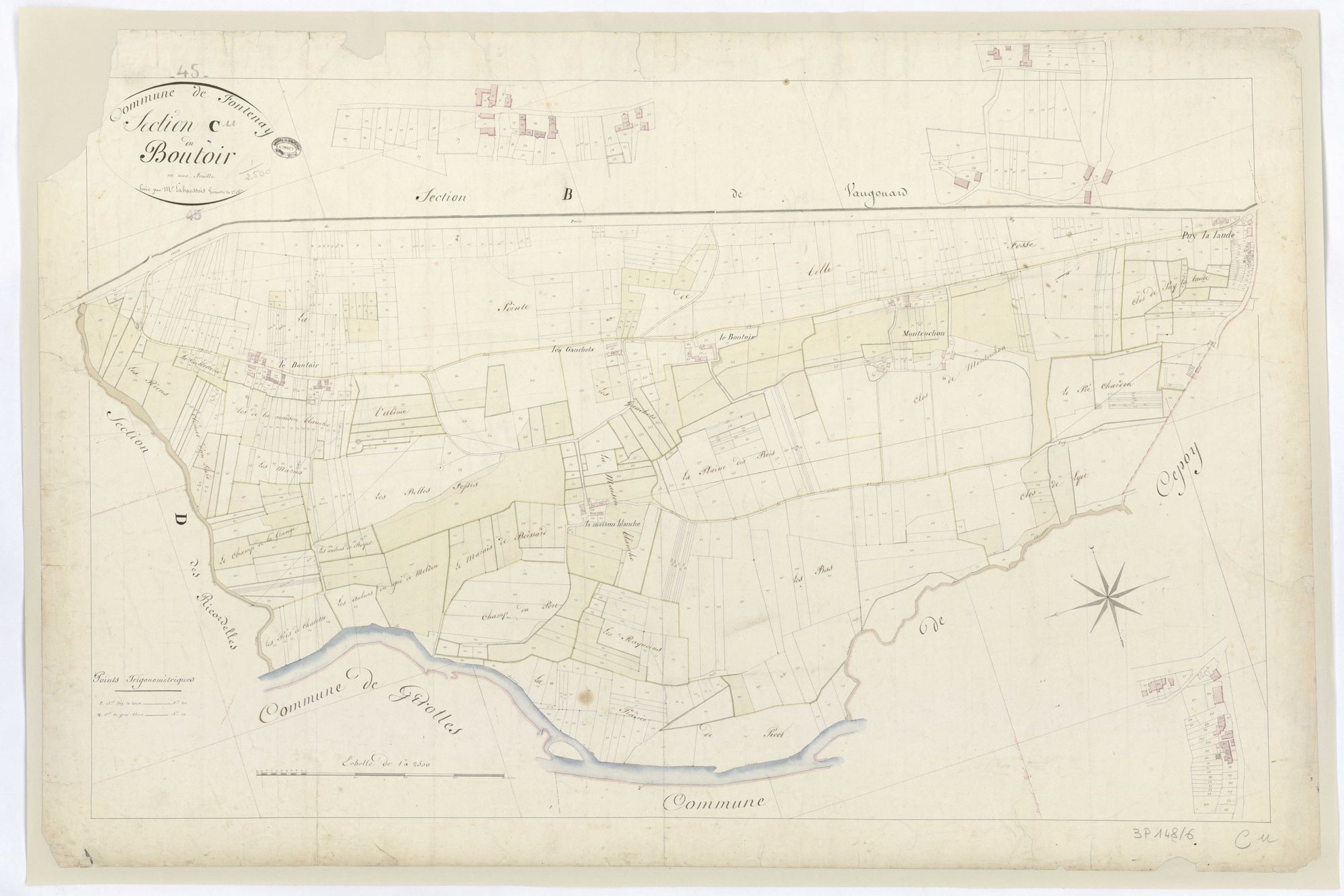Fontenay-sur-Loing - Sections